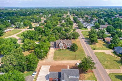 Sits on oversized lot in desirable neighborhood.  