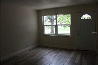 Entrance and view from the family room.