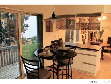 Dining Room. Looking from kitchen towards living/ 