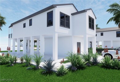 Rear view of house with a party/storage space