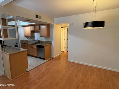 DINING AREA AND KITCHEN