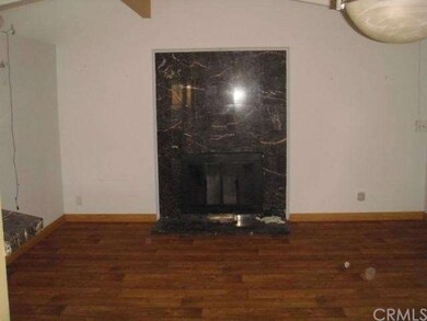 Fireplace in large livingroom