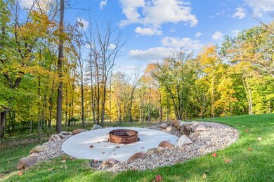 Built in firepit...what a view!