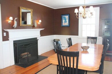 FIREPLACED DINING ROOM
