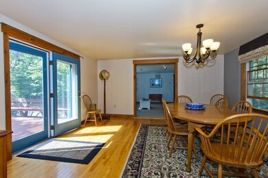 Dining Room with door to the deck