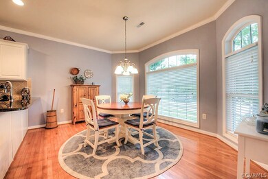 Kitchen with Palladian Windows & Hardwoods