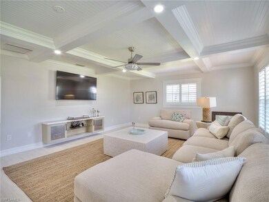 Comfortable Living Room off Entry Foyer!