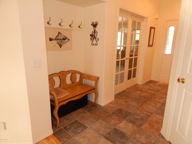 Entry with place to sit