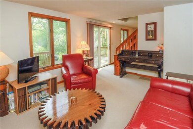 Sun Filled Open Living Room