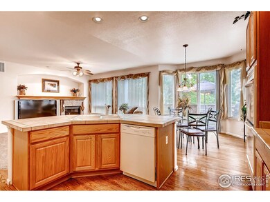 Kitchen looking to Family Room