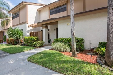Front View of Townhome-nicely landscaped