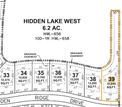Hidden Lake West Lot 39