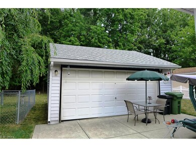 2 Car Garage with Door Opener