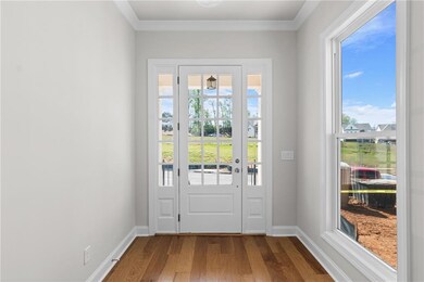 Spacious foyer entry!  Photo of previously built Greenville floorplan.