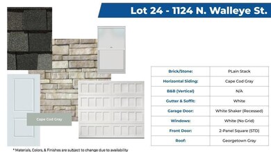 Exterior Color Board