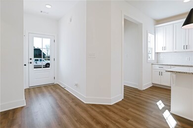 Entry way with coat closet - leading into Open Con