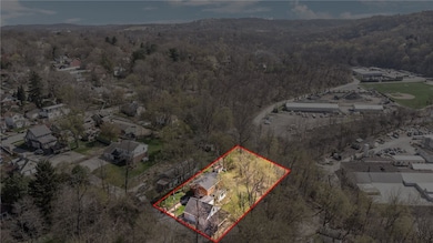 Located on a double lot.