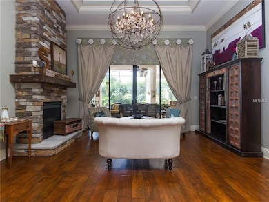 View of Formal Living Room upon entering the home 