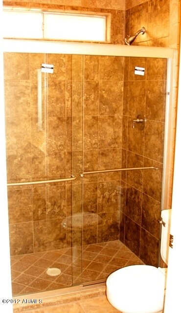 NEWLY REMODELED MASTER SHOWER