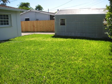 Good size back yard with very large hurricane tested shed. It survived Andrew and Irma as well.