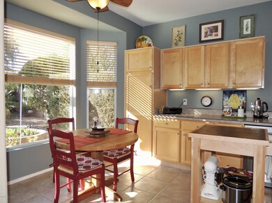 The sunny kitchen nook