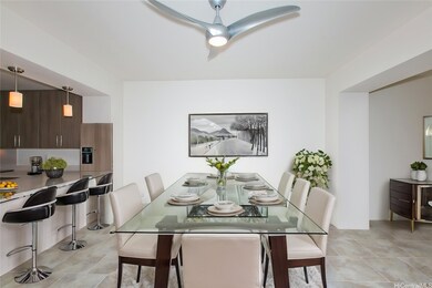 Enhanced - Virtually staged dining room