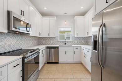 Kitchen with New Quartz Countertops