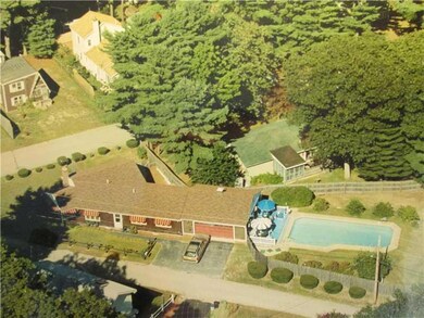 Aerial View. An older aerial view of...