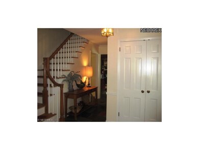 Slate floored foyer