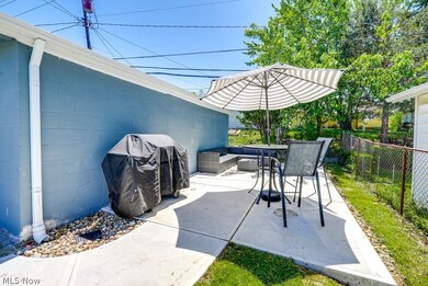 View of patio / terrace with an outdoor living space and area for grilling