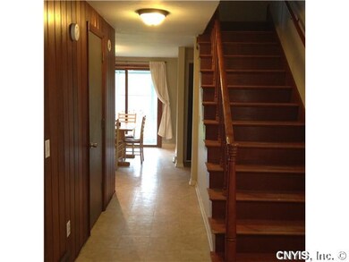 Foyer. Entry hall from front door....leading into 