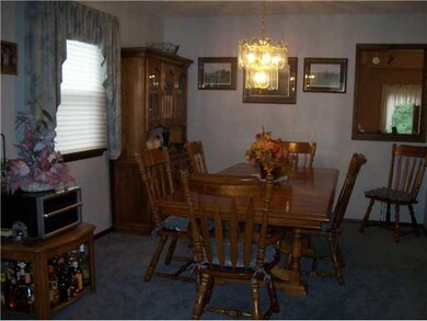 Dining Room. NICE DINING RM WITH STEP DOWN TO LIVI