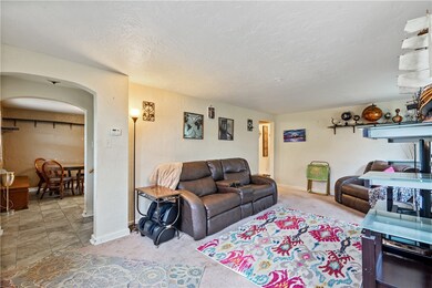 Living room located on the main floor is 20x10