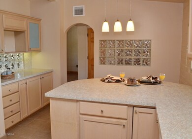 Updated Kitchen w/ built-in Buffet Area