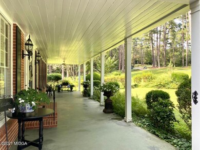Spacious Front Porch
