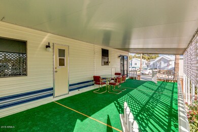 HUGE patio deck!