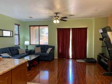 Big Family Room Open to Kitchen