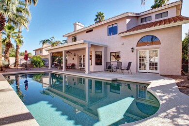 Play Pool & Back of Home