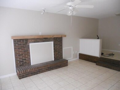 Non functioning fireplace