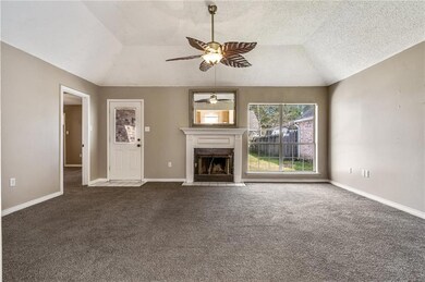 Living Room with large window for lots of natural 