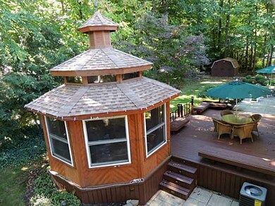 Patio/Deck Gazebo off the main deck and 1 of the p