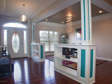 Spacious foyer