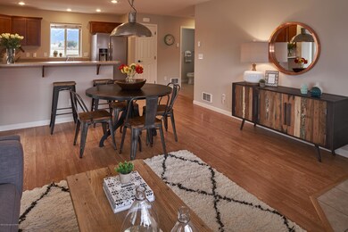 From living Room to Kitchen