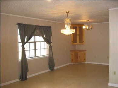 Formal dining area.