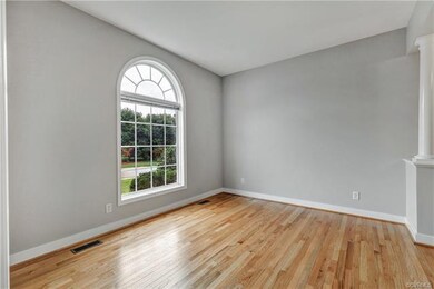 Living Room - 10 x 12, newly-refinished hardwood f