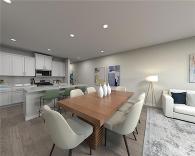Photo is not of the actual home, but is an inspirational photo of builder’s model home and may depict options, furnishings, and/or decorator features that are not included
