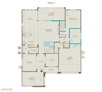 Vittoria Floor Plan - First Floor