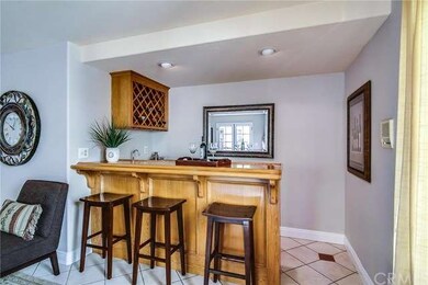 Wet-bar area by the family room