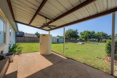 Above ground storm shelter.