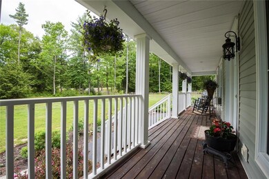 Farmers porch with plenty of space...